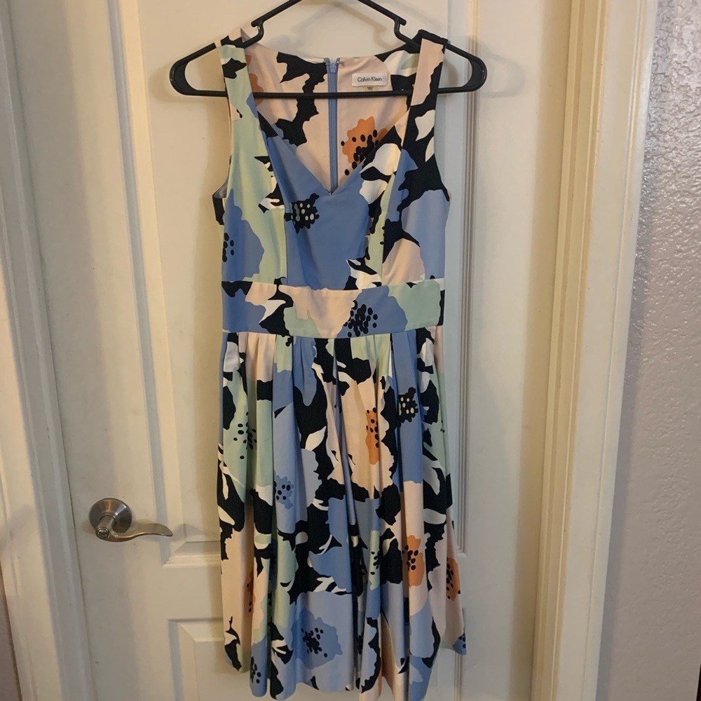 Calvin Klein Fit & Flare Dress